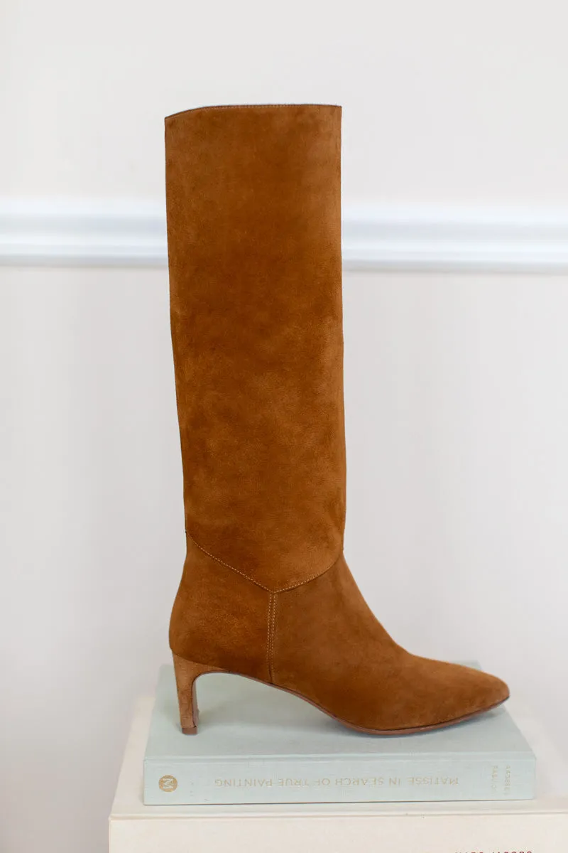 Lou Walking Boot - Dark Camel Suede sold by Emerson Fry product image thumbnail 2