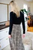 Midi Skirt 2 - Little Cheetah Silk sold by Emerson Fry
