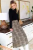 Midi Skirt 2 - Little Cheetah Silk sold by Emerson Fry