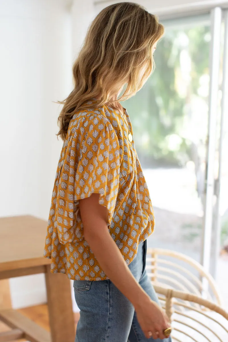 Basalie Top - Sisters Yellow Organic sold by Emerson Fry product image thumbnail 3