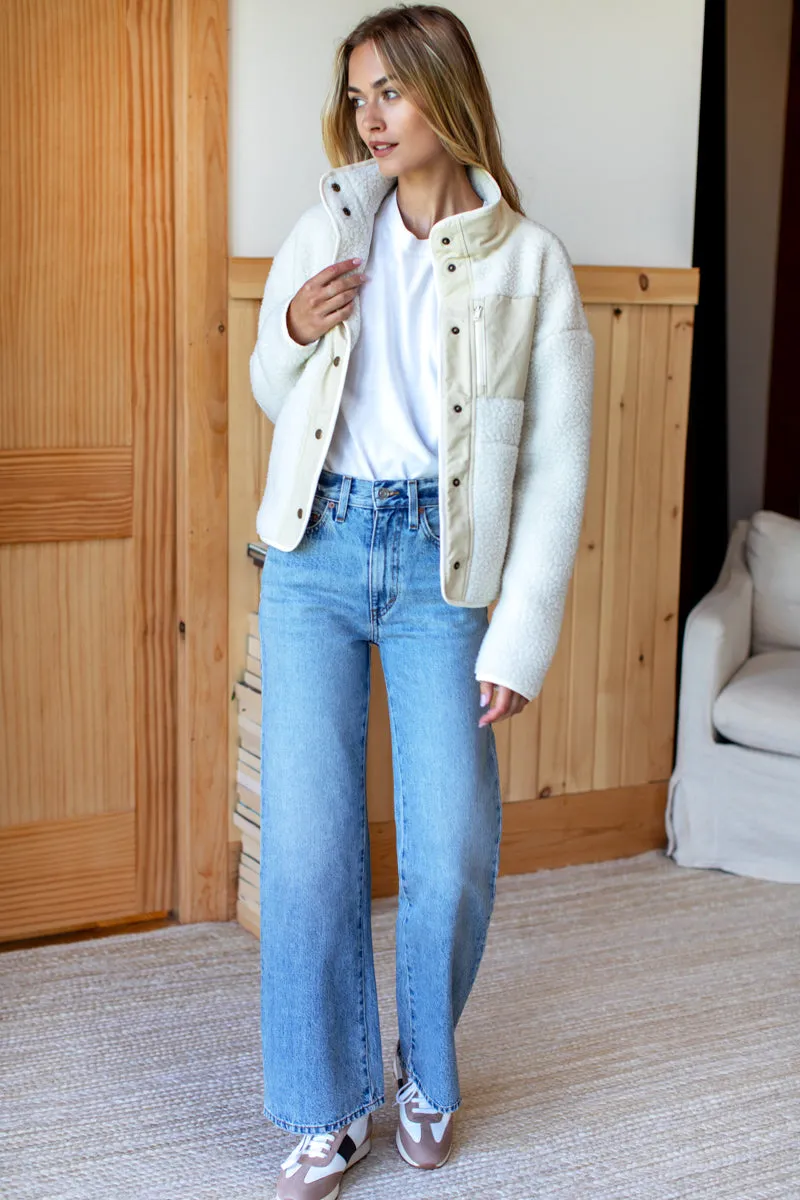 Fleece Jacket - Ivory sold by Emerson Fry product image thumbnail 4