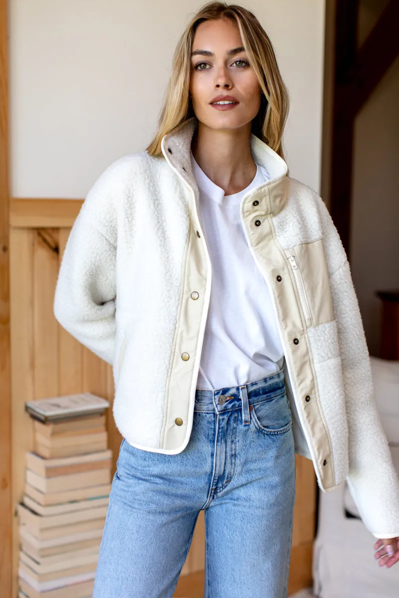 Fleece Jacket - Ivory sold by Emerson Fry