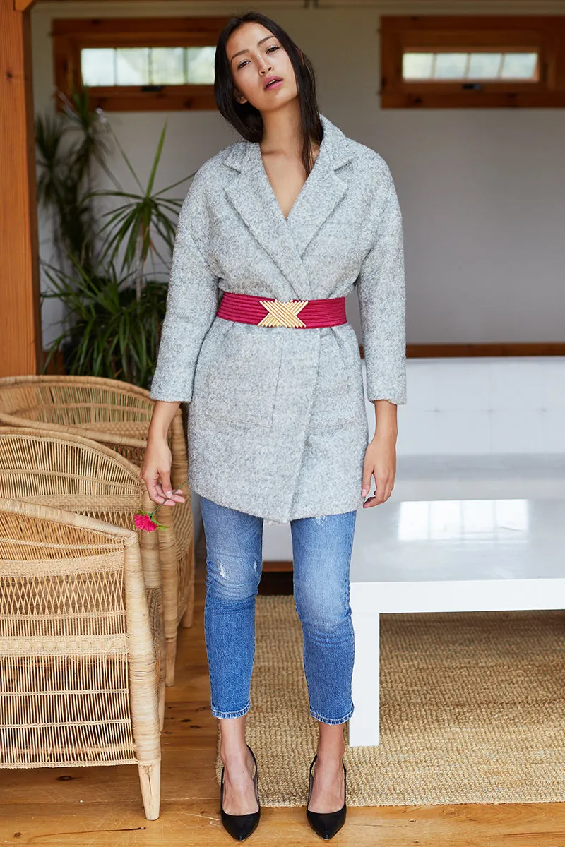 Car Coat - Heather Grey Boucle sold by Emerson Fry product image thumbnail 4