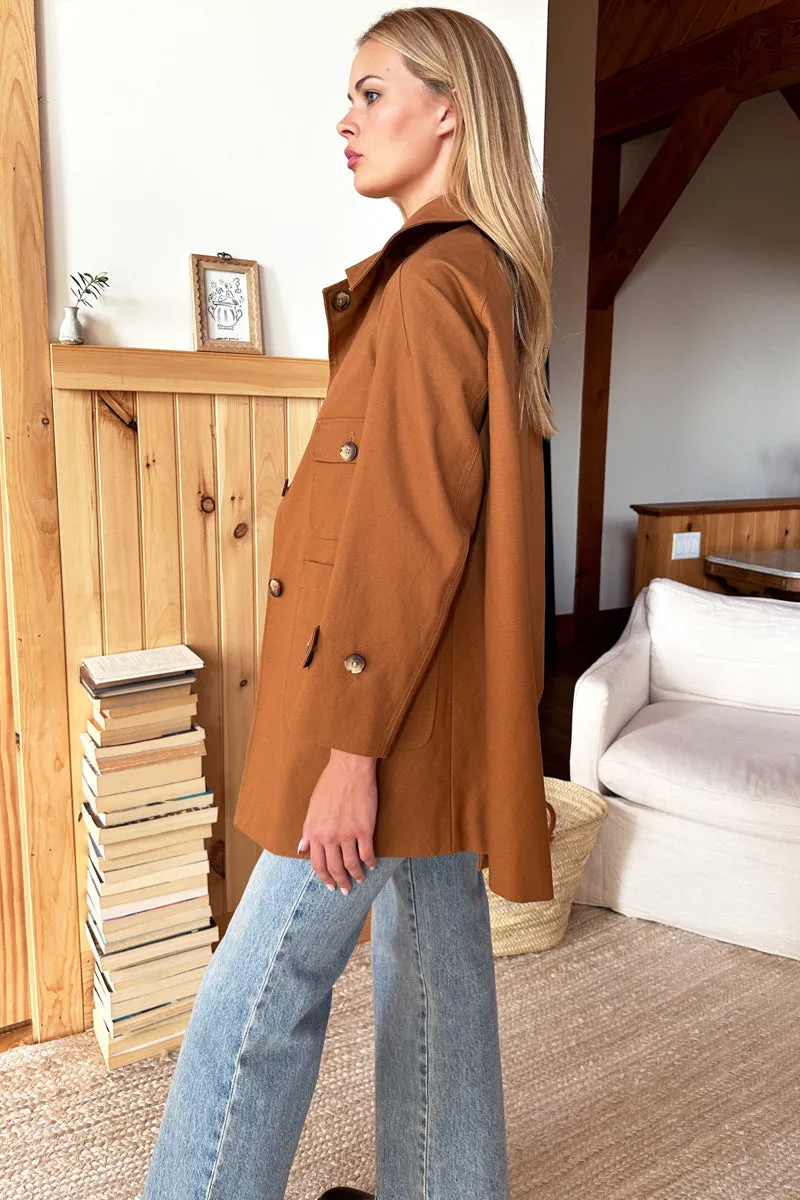 Becky Coat - Caramel Organic sold by Emerson Fry product image thumbnail 4