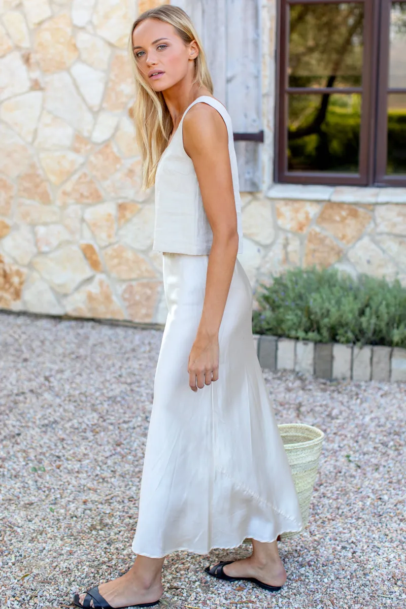 Bias Skirt - Pearled Ivory sold by Emerson Fry product image thumbnail 5