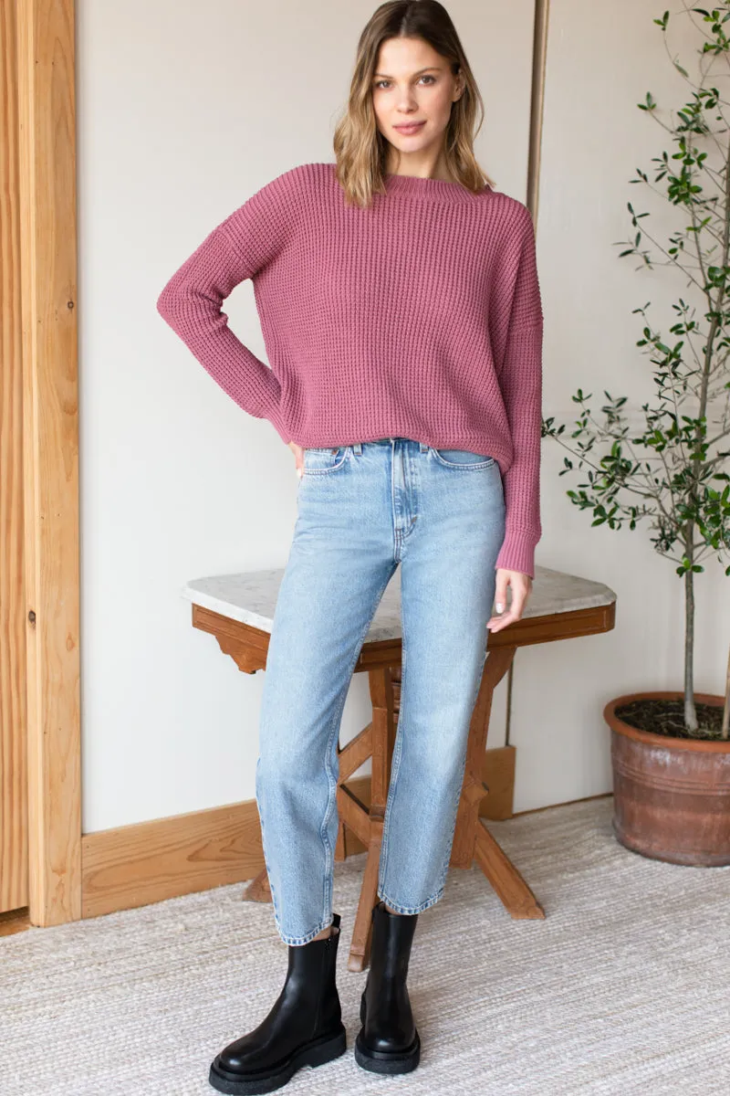 Daily Sweater - Dusty Rose Organic sold by Emerson Fry