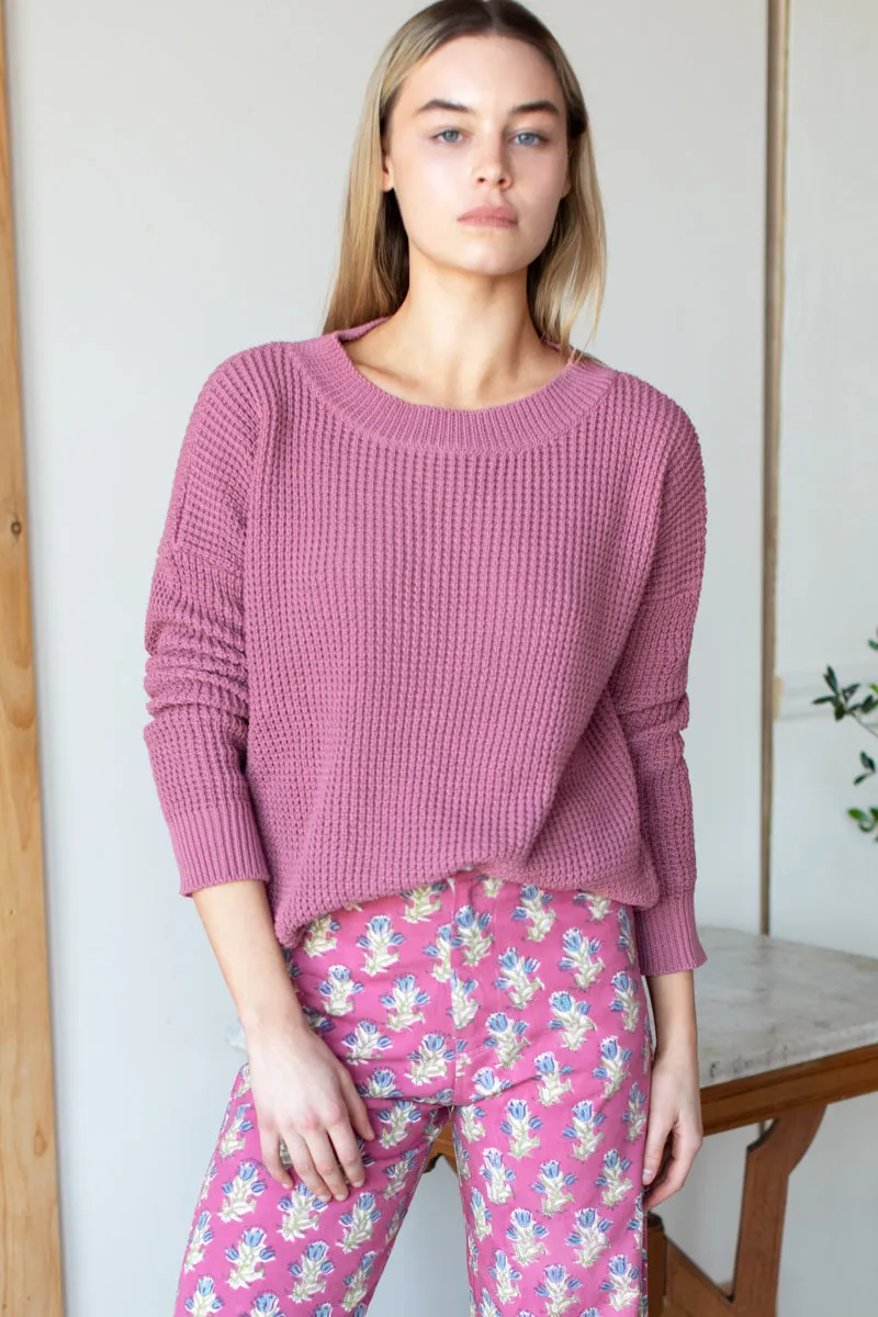 Daily Sweater - Dusty Rose Organic sold by Emerson Fry product image thumbnail 2