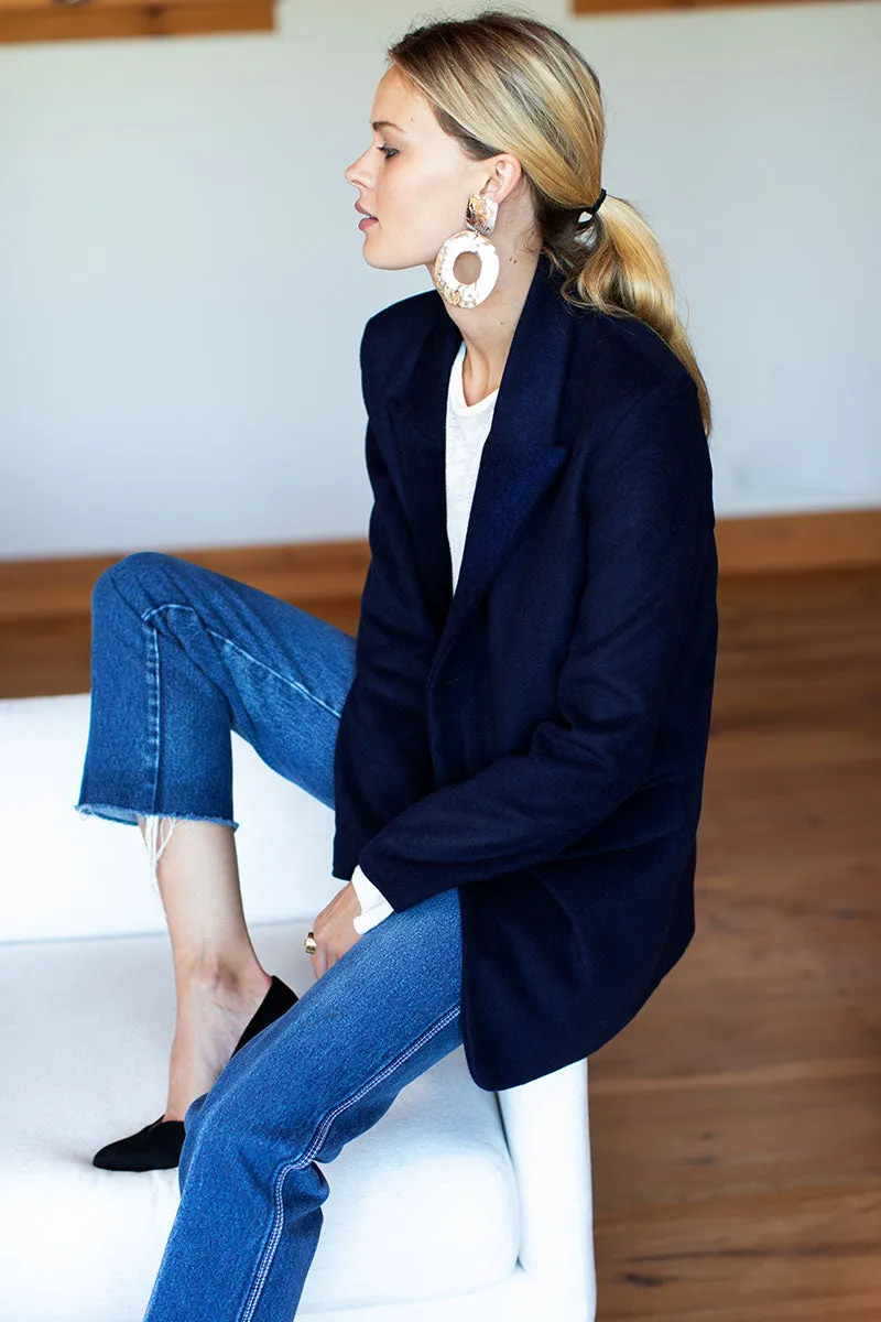 James Blazer - Navy Wool sold by Emerson Fry product image thumbnail 2