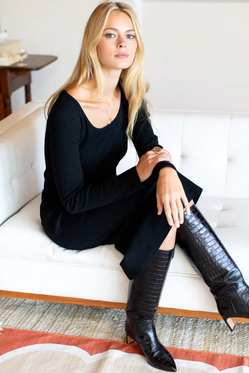 Go To Layering Dress - Black Organic sold by Emerson Fry product image thumbnail 3