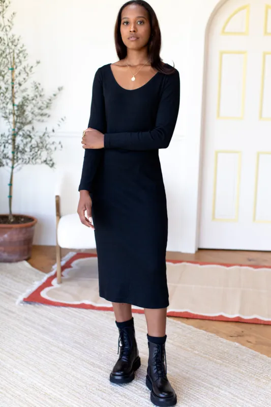 Go To Layering Dress - Black Organic made by Emerson Fry