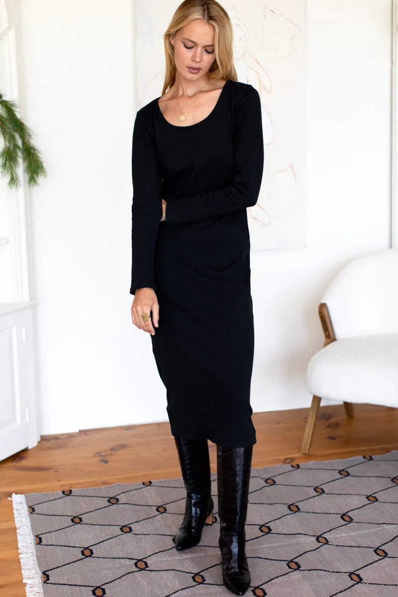 Go To Layering Dress - Black Organic sold by Emerson Fry product image thumbnail 2