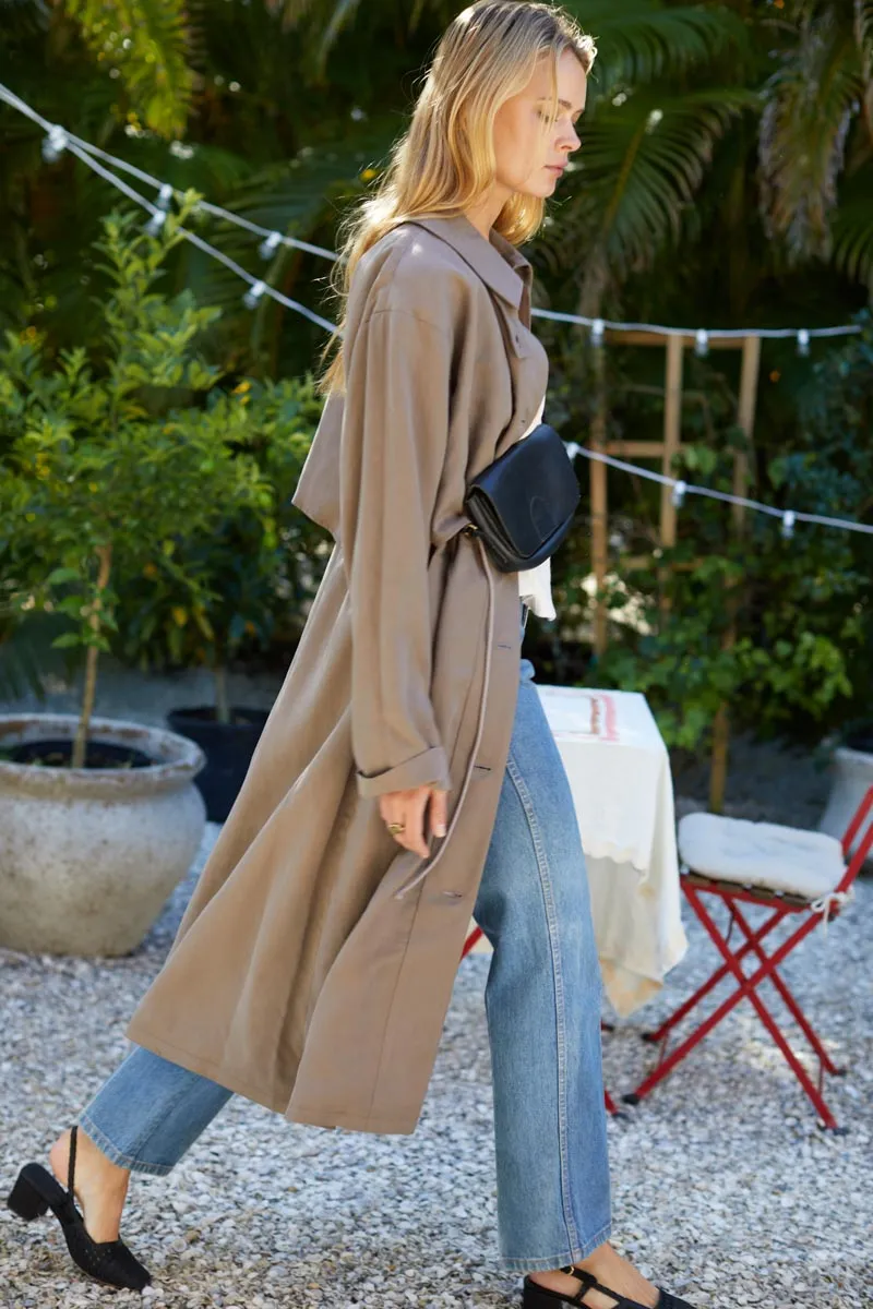 Layering Trench - Stone sold by Emerson Fry product image thumbnail 4