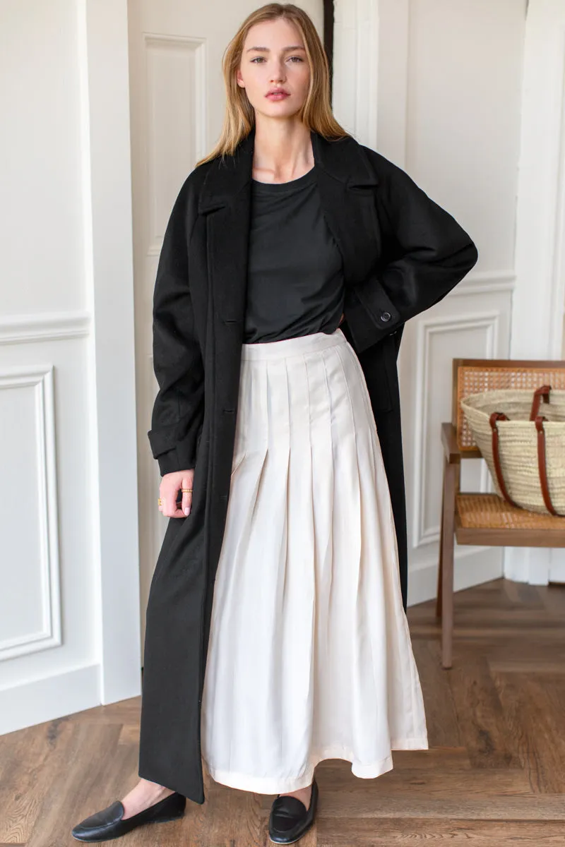 Atelier Pleated Maxi Skirt - Arctic Wolf sold by Emerson Fry product image thumbnail 2