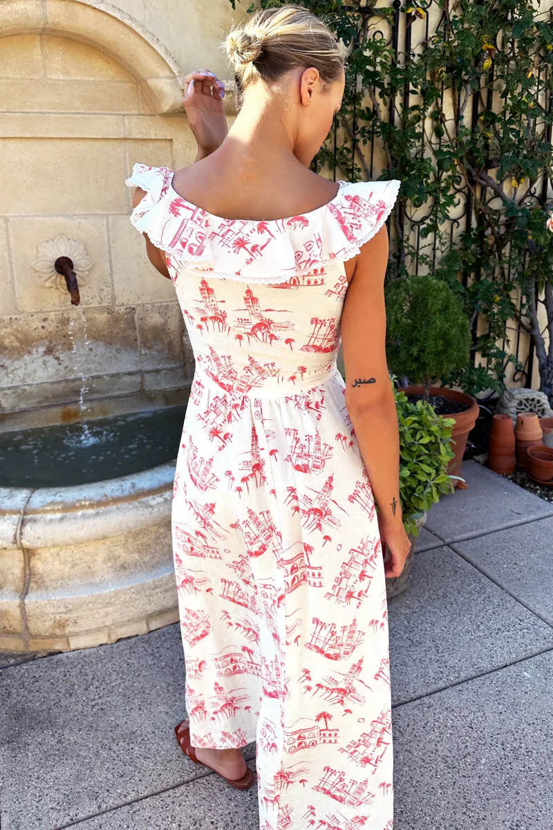 St. Jean Dress - Postcard Linen sold by Emerson Fry product image thumbnail 4