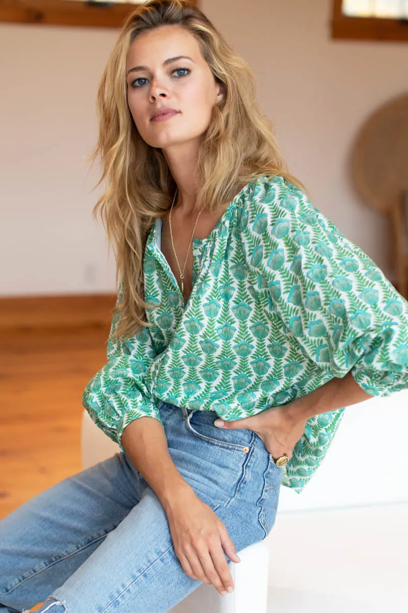 Frances Blouse - Frida Evening Garden Organic sold by Emerson Fry product image thumbnail 3