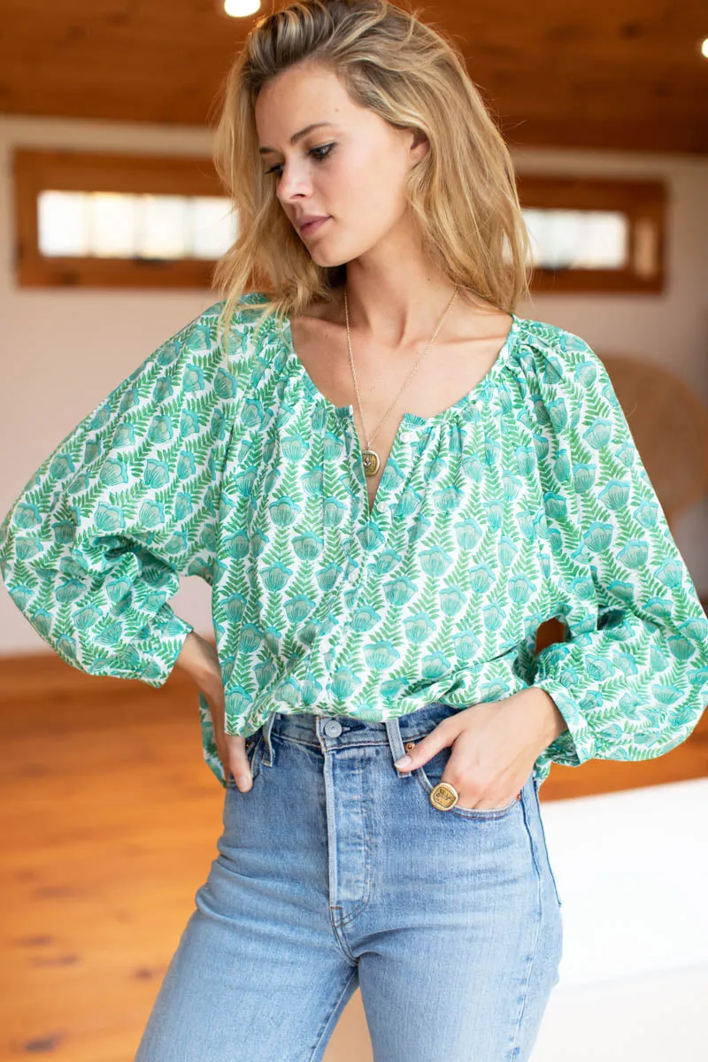 Frances Blouse - Frida Evening Garden Organic sold by Emerson Fry product image thumbnail 2
