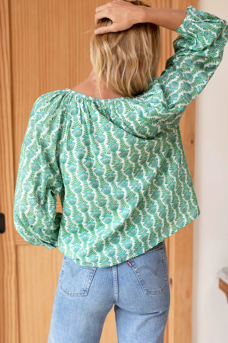 Frances Blouse - Frida Evening Garden Organic sold by Emerson Fry product image thumbnail 4