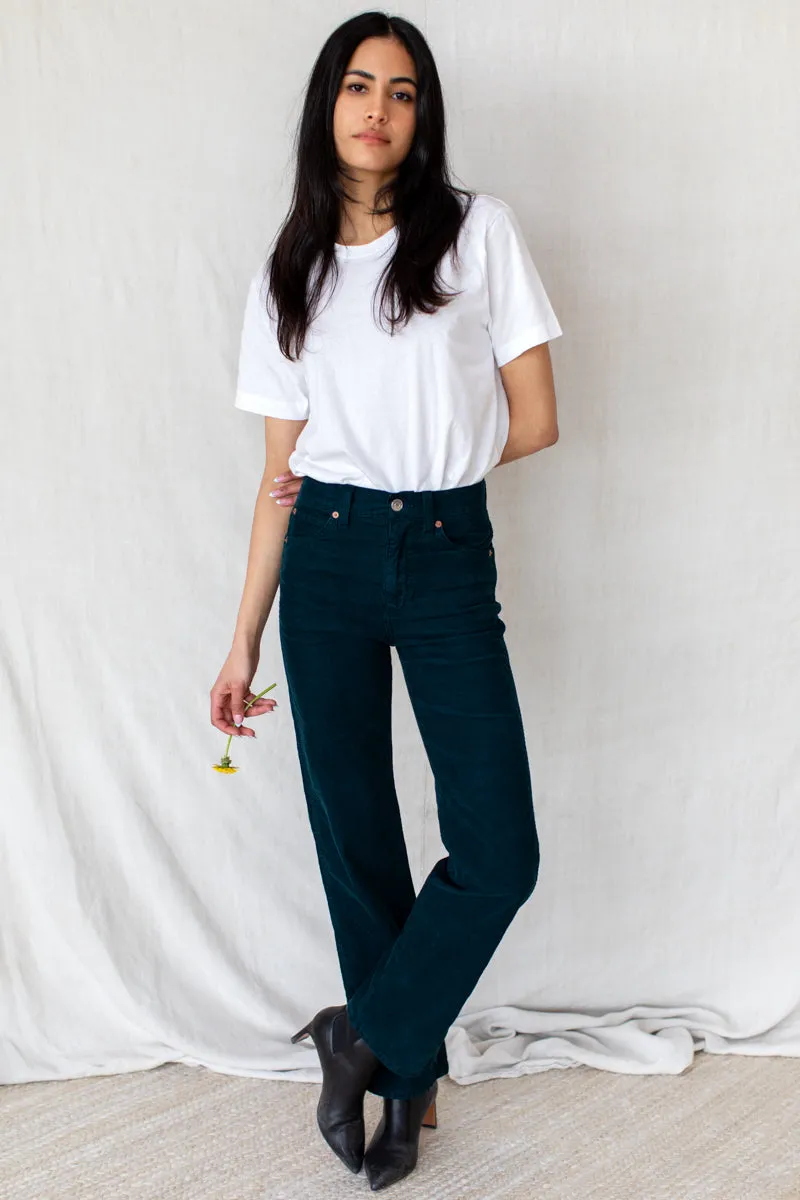 Treasure Straight - Forest Stretch Corduroy sold by Emerson Fry product image thumbnail 4