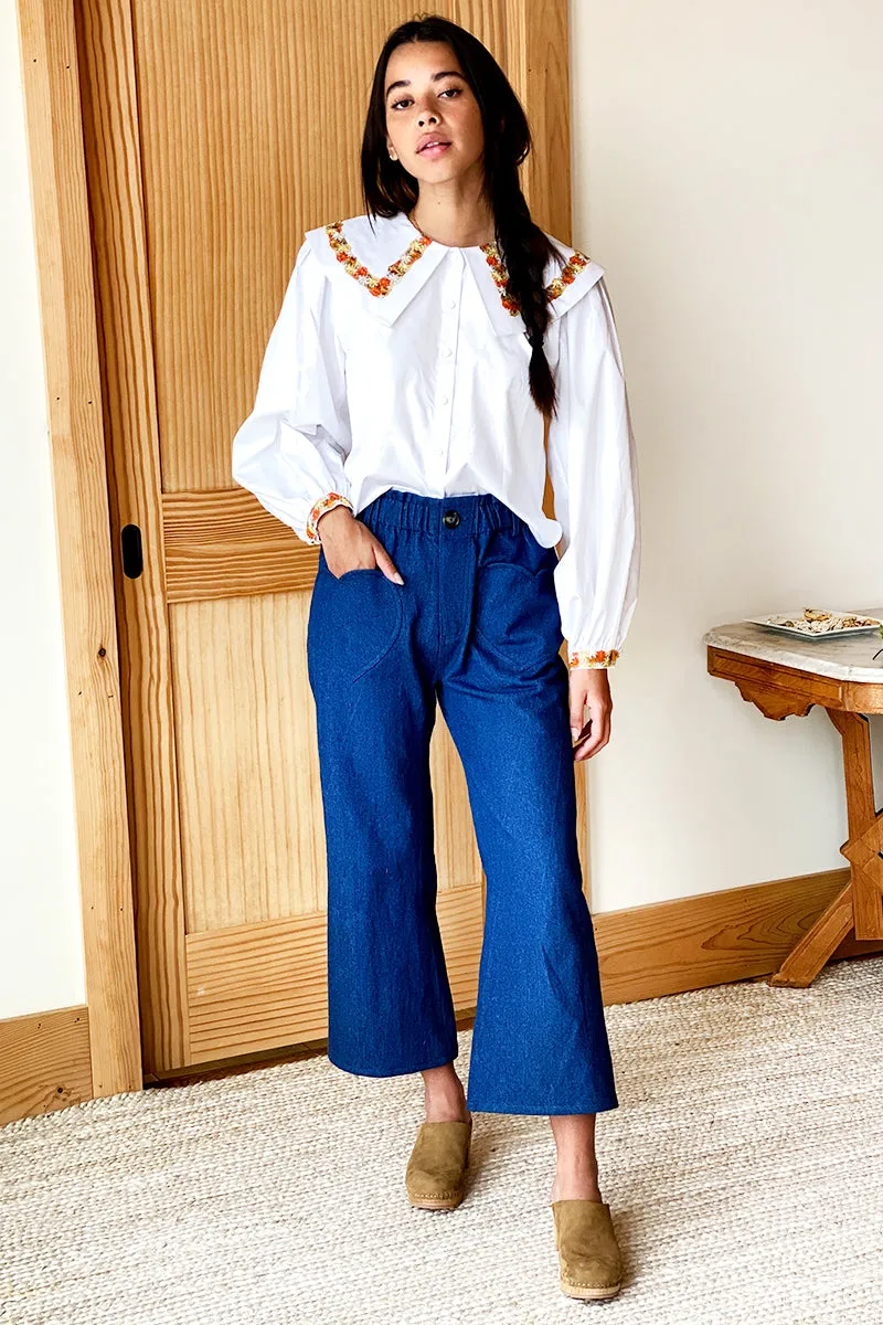 Babas Pant - Indigo Denim sold by Emerson Fry