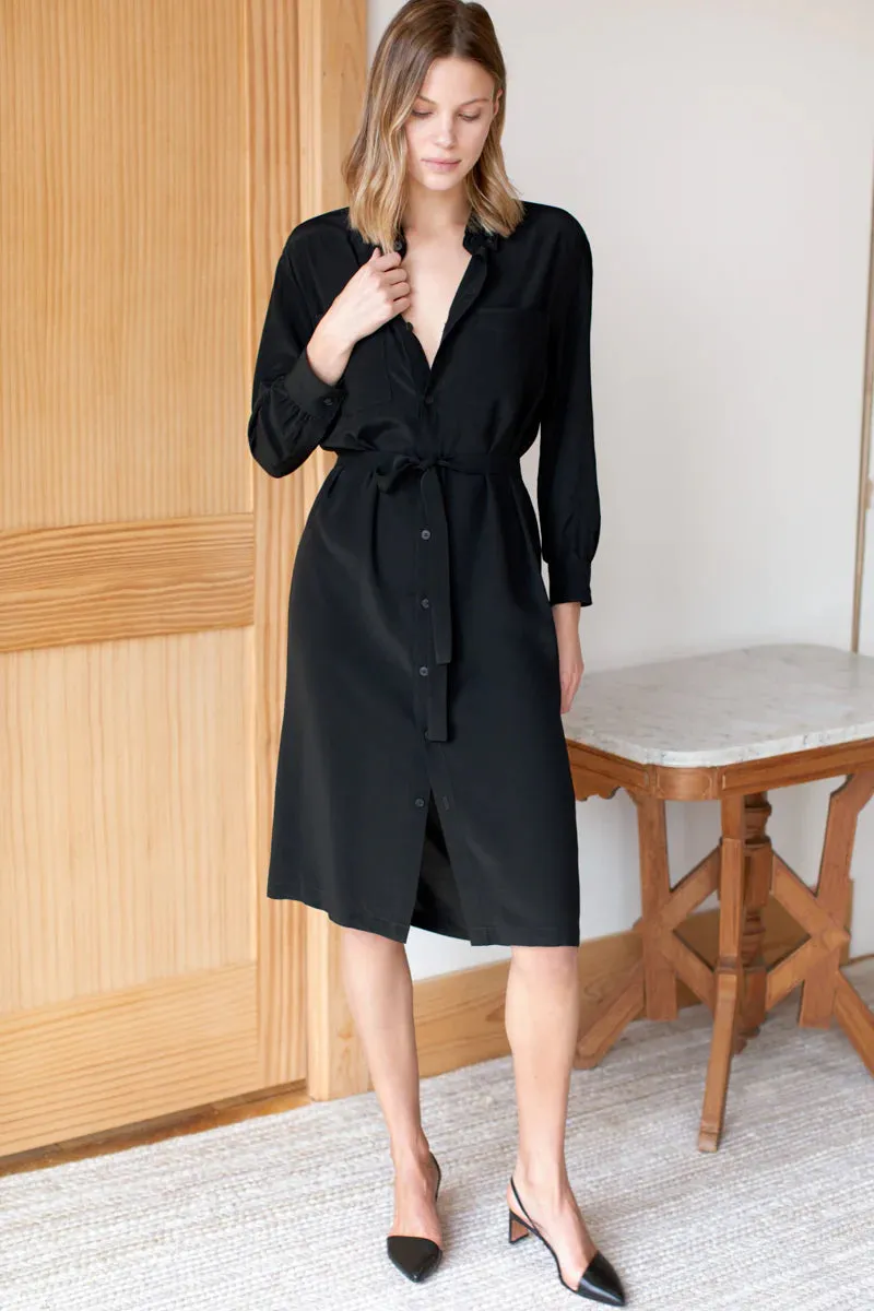Ry Shirtdress - Black sold by Emerson Fry
