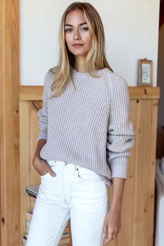 Ryan Heavy Sweater - Sand Organic sold by Emerson Fry