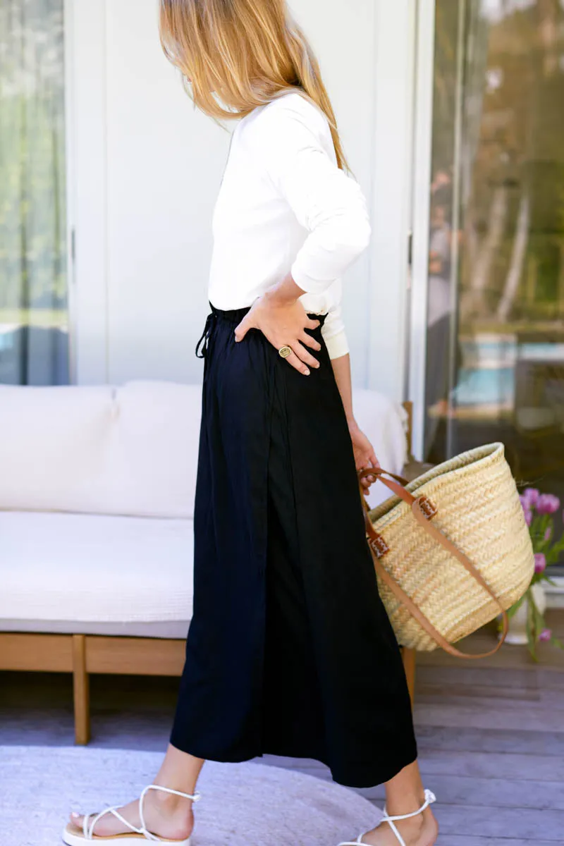 Drawstring Skirt - Black sold by Emerson Fry product image thumbnail 4