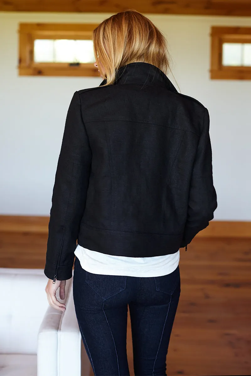 Emerson Moto - Black Linen sold by Emerson Fry product image thumbnail 4