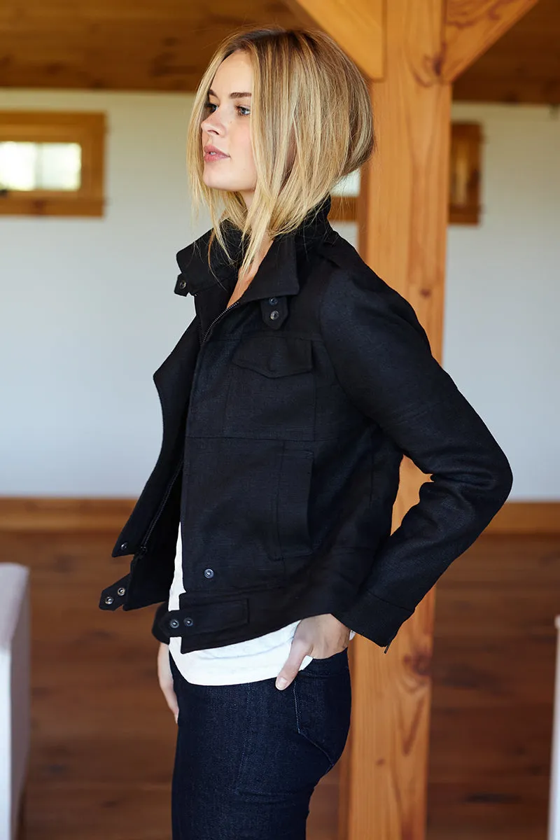 Emerson Moto - Black Linen sold by Emerson Fry product image thumbnail 3