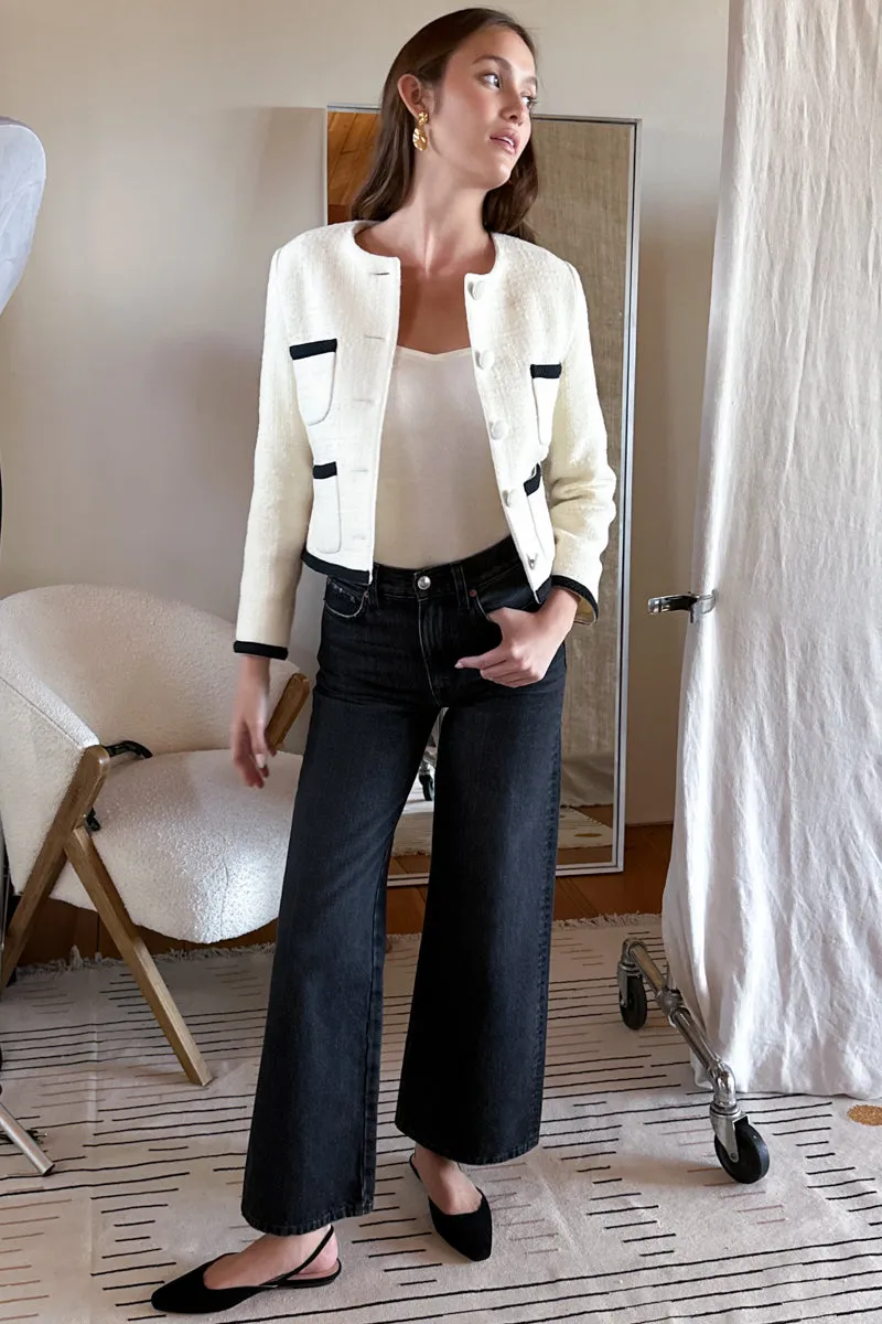 Tweed Jacket - Ivory sold by Emerson Fry product image thumbnail 2