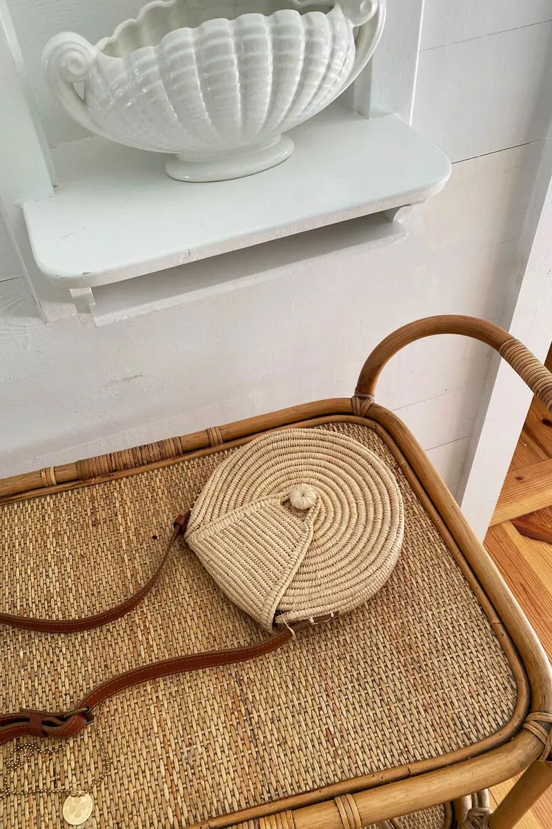 Little Round Crossbody Bag - Natural sold by Emerson Fry product image thumbnail 2