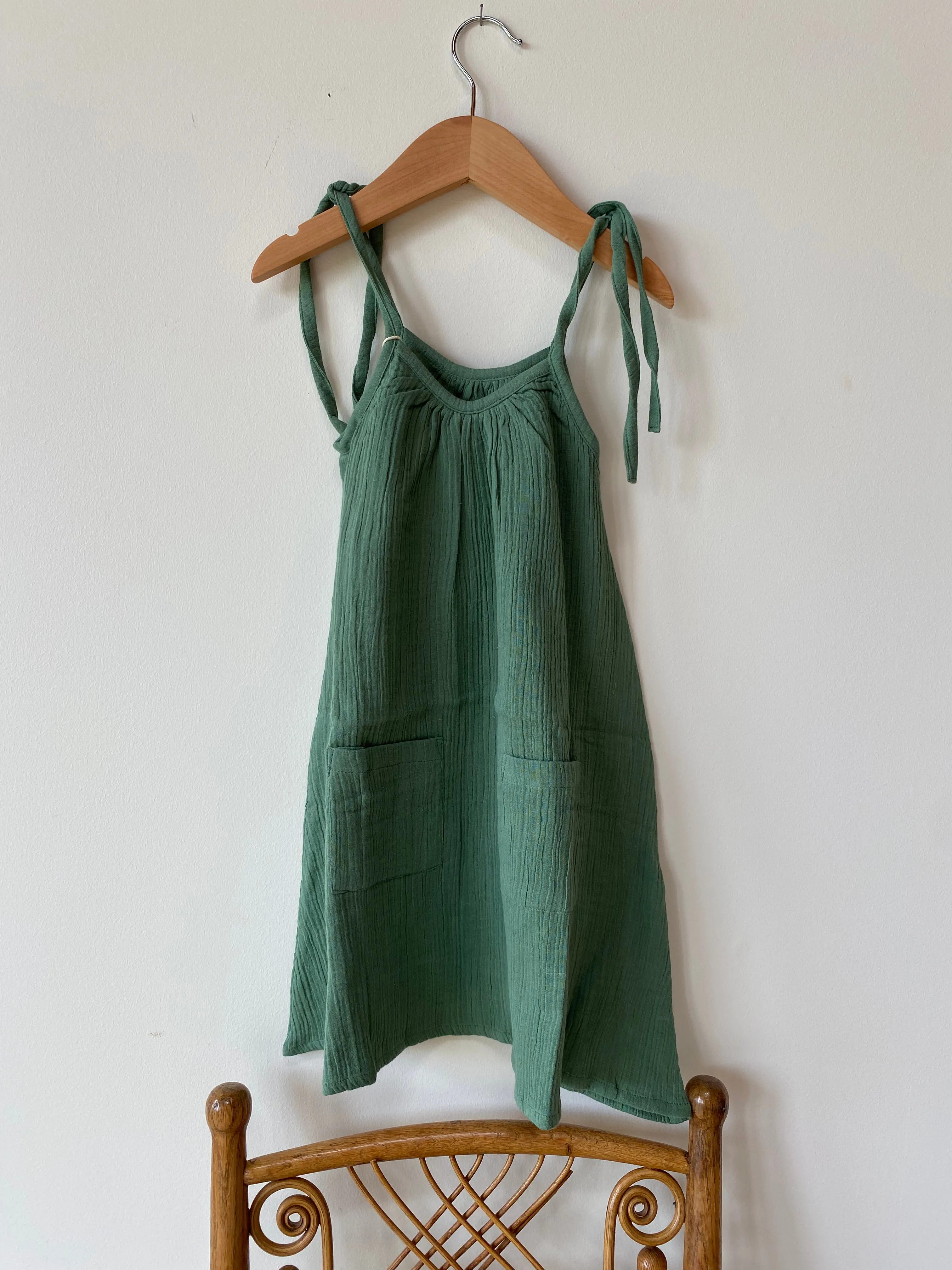 LIttle Fry Sunshine Dress - Green Organic sold by Emerson Fry