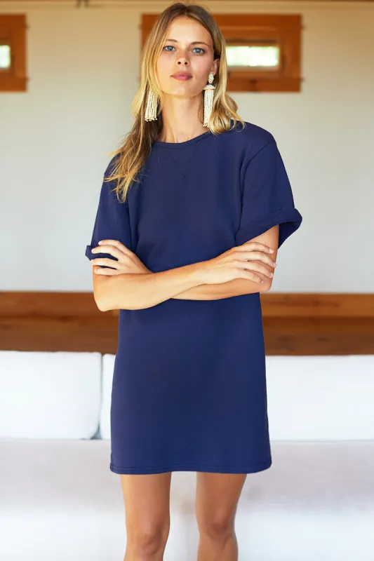 Shorty Sweatshirt Dress - Maritime Organic sold by Emerson Fry