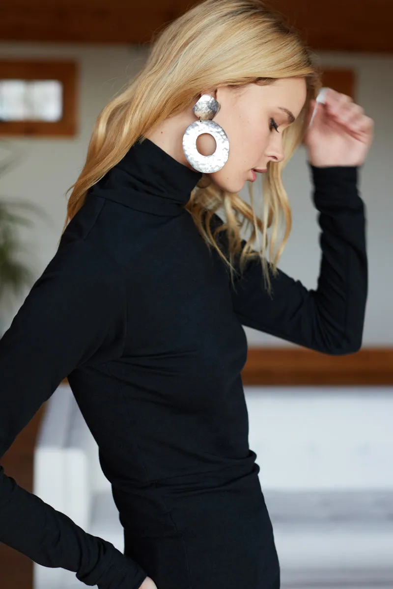 Little Turtleneck - Black Organic sold by Emerson Fry product image thumbnail 4