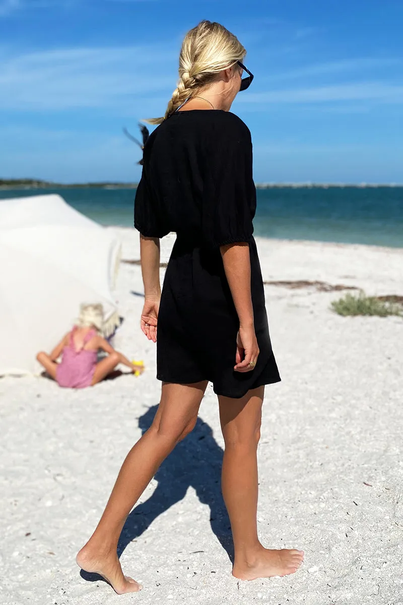 Rosemary Dress - Black Organic sold by Emerson Fry product image thumbnail 3