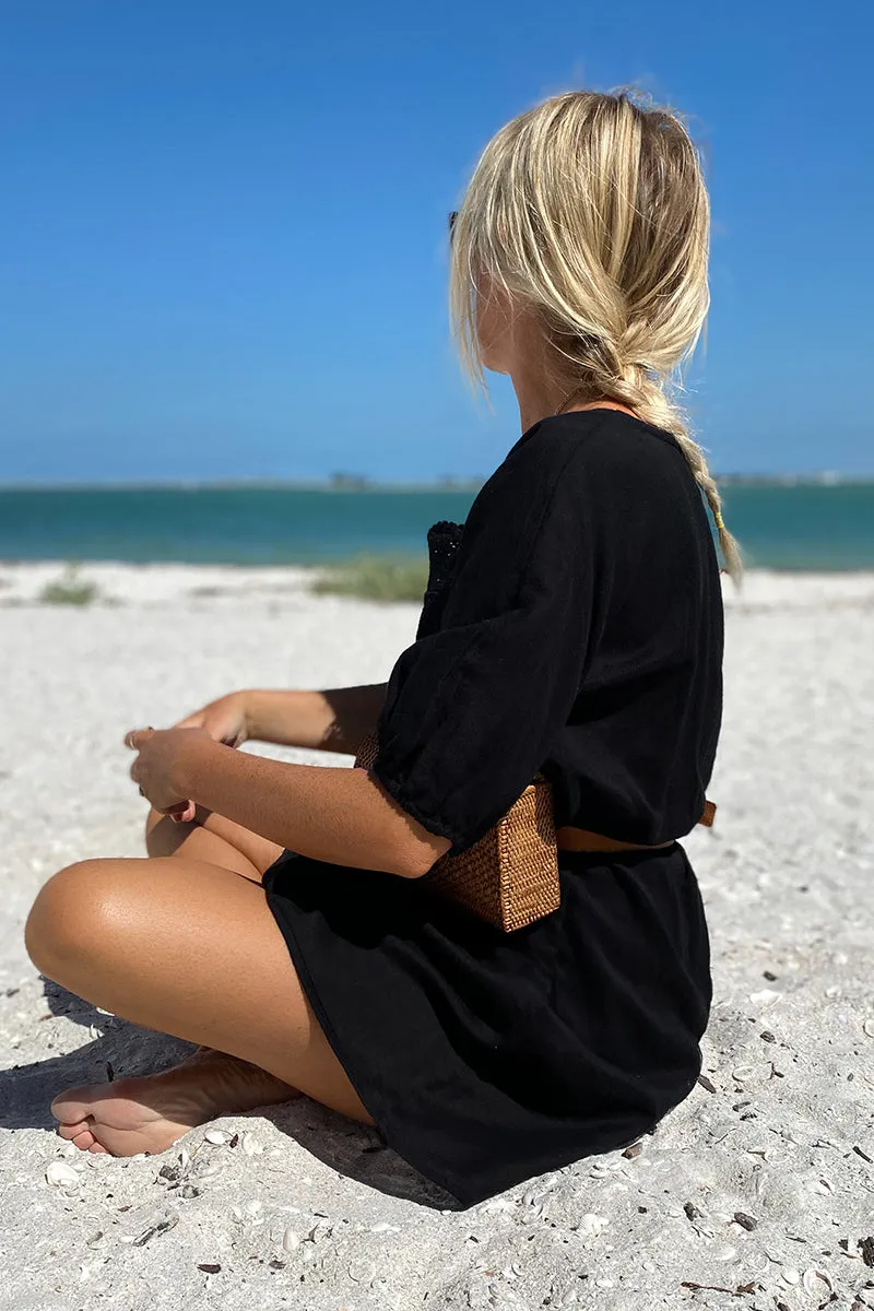 Rosemary Dress - Black Organic sold by Emerson Fry product image thumbnail 4