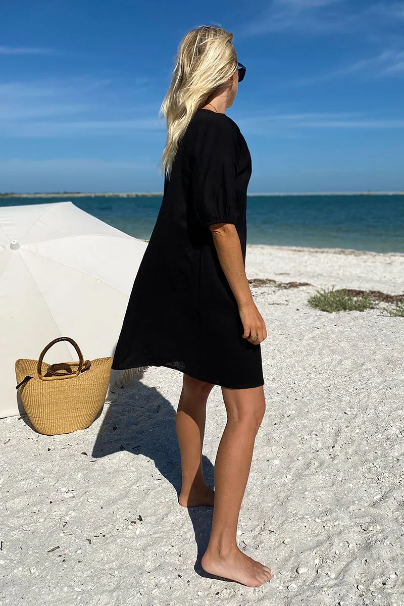 Rosemary Dress - Black Organic sold by Emerson Fry product image thumbnail 5