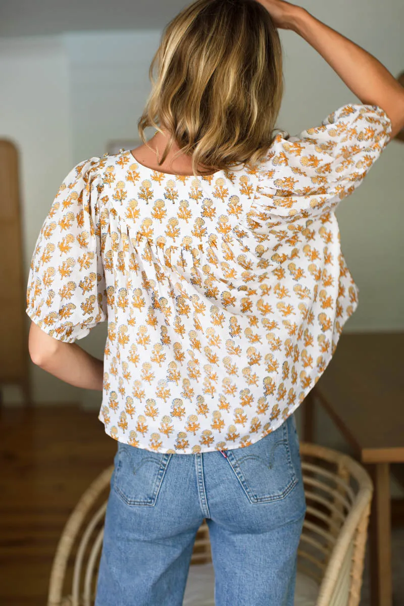 Dahlia Top - Little Marigolds Organic sold by Emerson Fry product image thumbnail 4