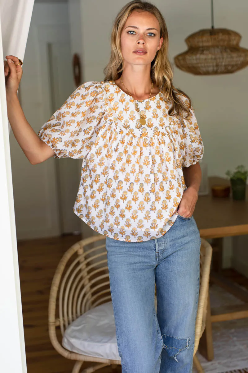 Dahlia Top - Little Marigolds Organic sold by Emerson Fry