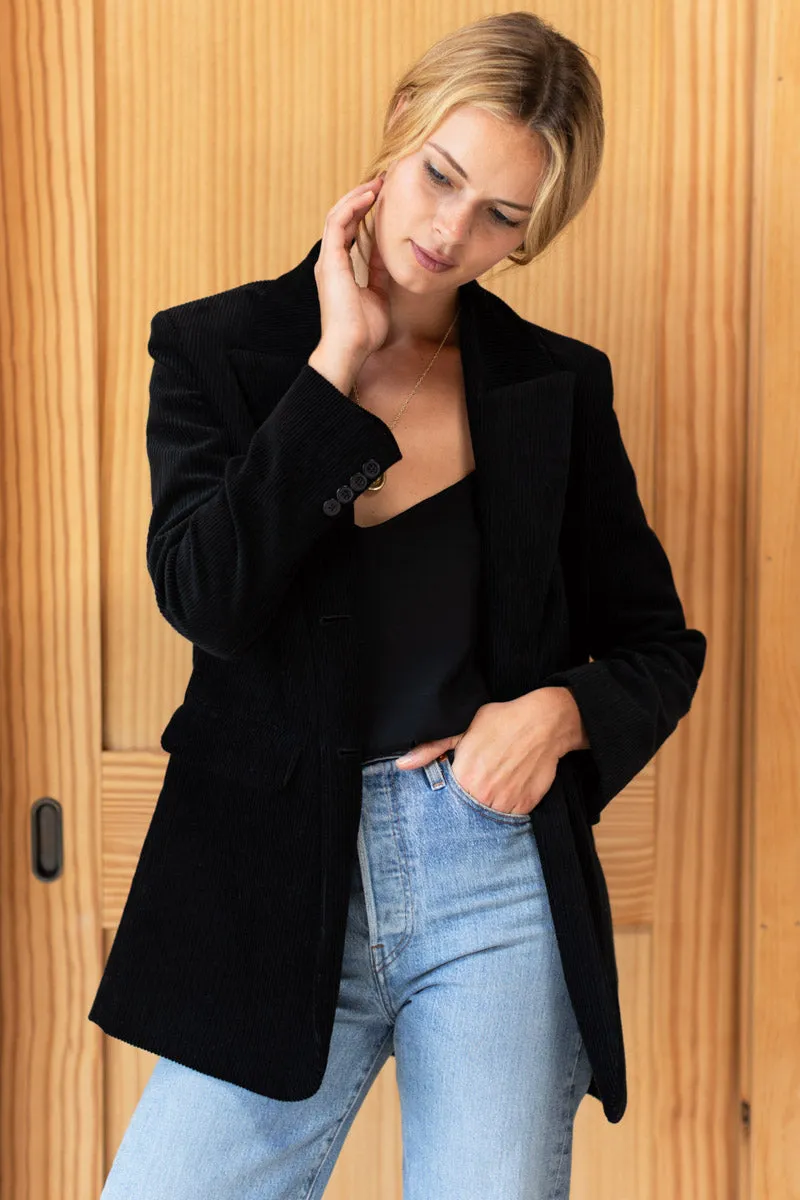 Dylan Jacket - Black Corduroy sold by Emerson Fry product image thumbnail 3