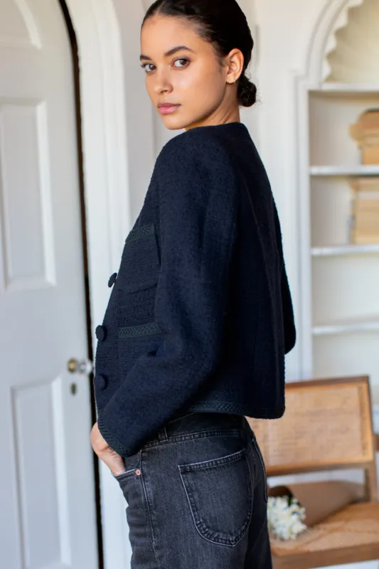 Tweed Jacket - Midnight sold by Emerson Fry