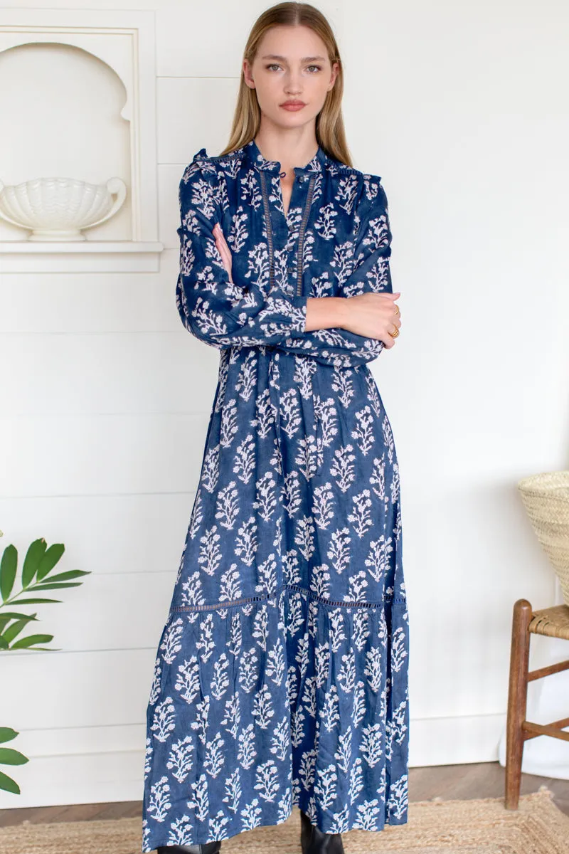 Frances 4 Dress - Pressed Flowers Blue sold by Emerson Fry product image thumbnail 5