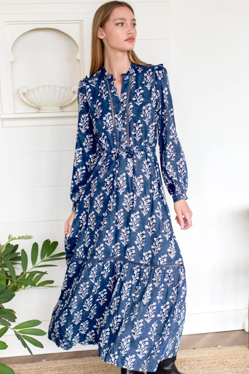 Frances 4 Dress - Pressed Flowers Blue sold by Emerson Fry product image thumbnail 3
