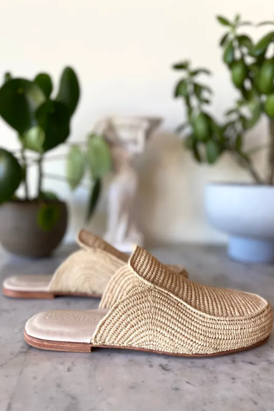 Woven Slide 2 - Natural made by Emerson Fry