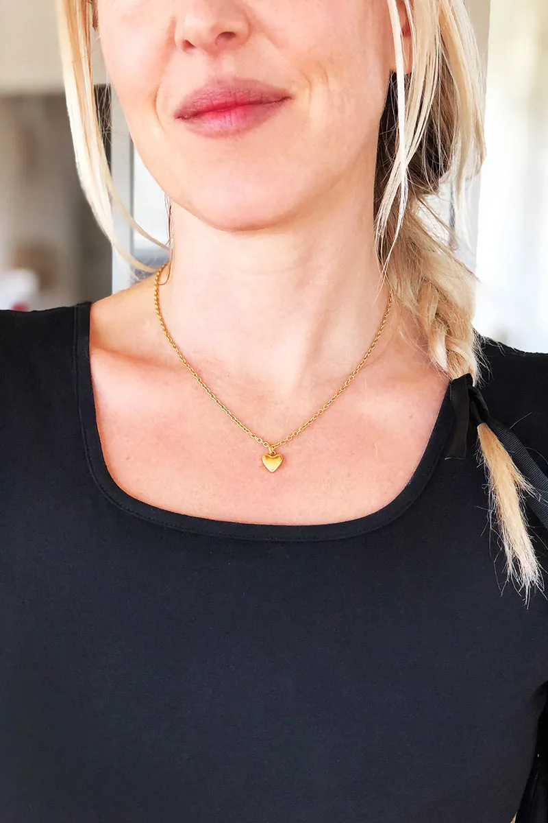 Little Heart Necklace - Gold sold by Emerson Fry product image thumbnail 2