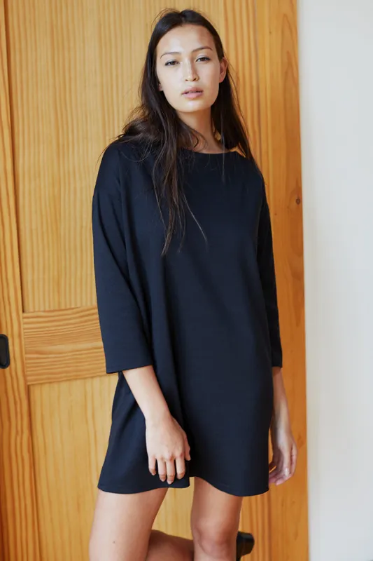 Sailor Dress - Black Ponte sold by Emerson Fry