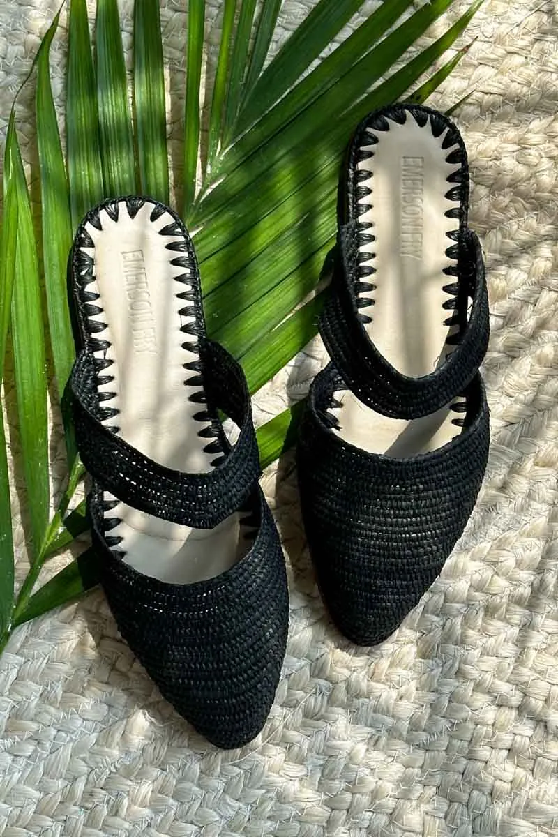 Woven Slide - Black sold by Emerson Fry product image thumbnail 4