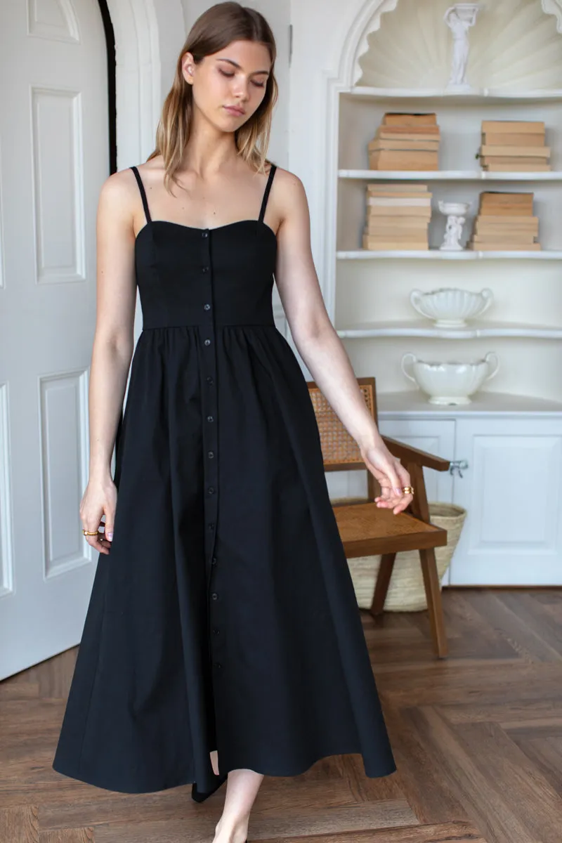 Florentina Dress - Black Organic sold by Emerson Fry product image thumbnail 3