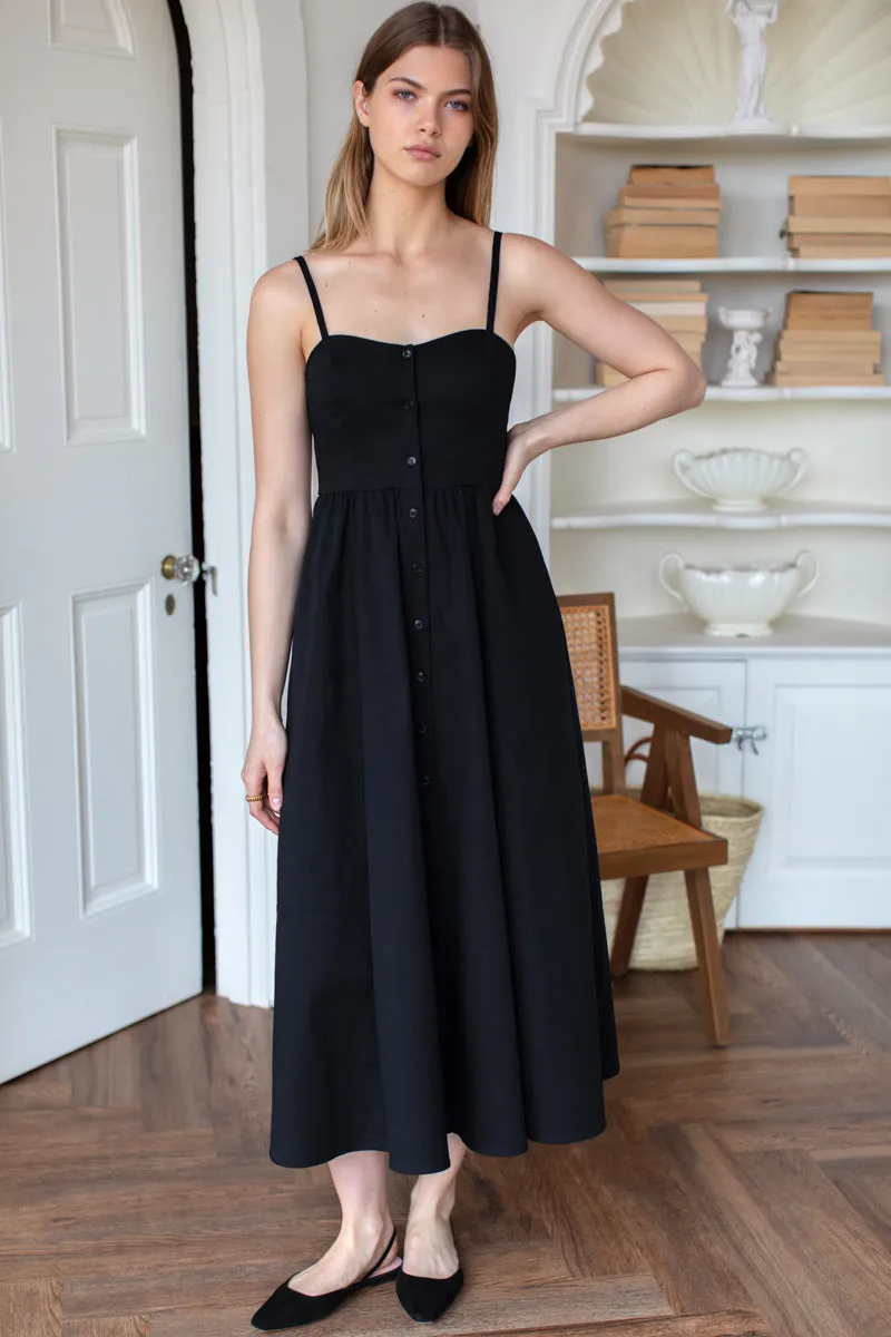 Florentina Dress - Black Organic sold by Emerson Fry product image thumbnail 5