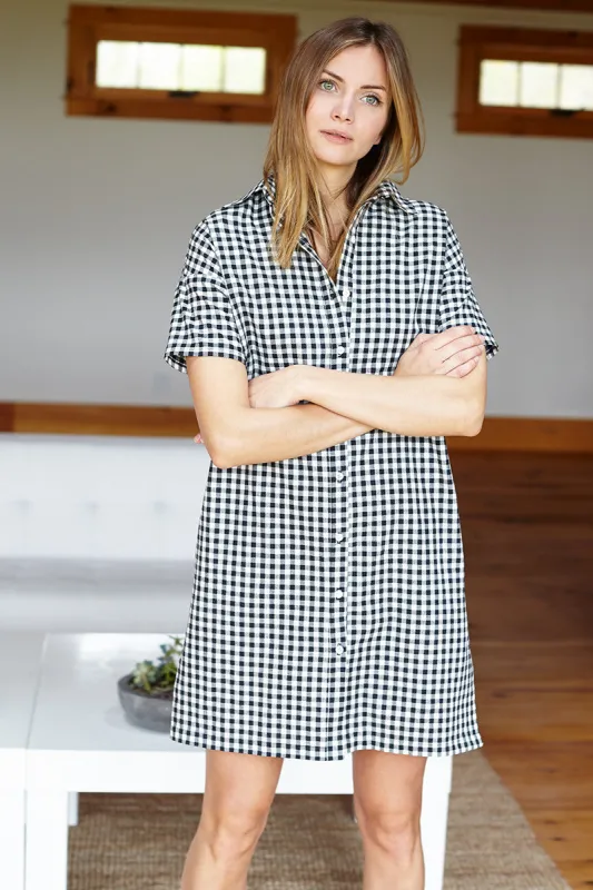 Emerson T Dress - Gingham sold by Emerson Fry