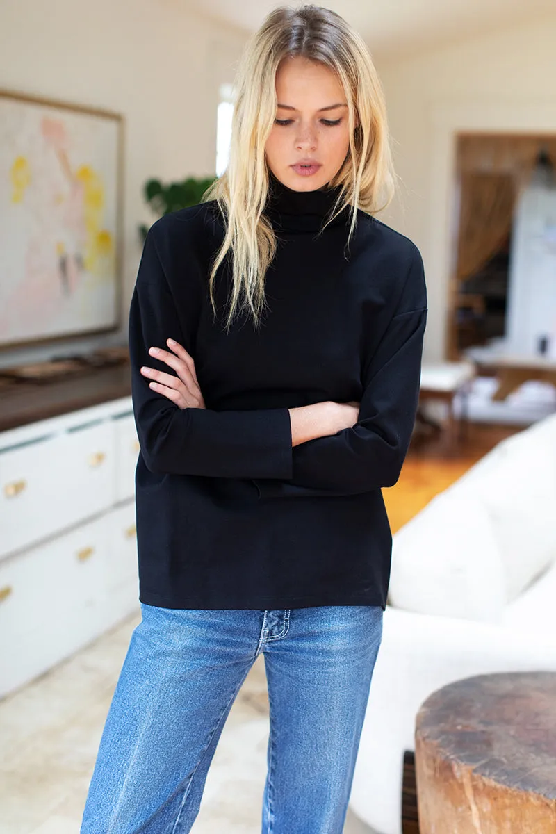 Edie Top - Black Ponte sold by Emerson Fry product image thumbnail 2